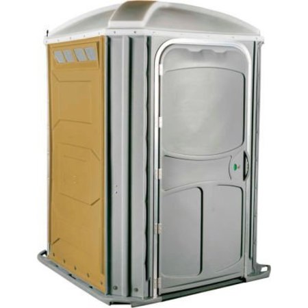 POLYJOHN ENTERPRISES PolyJohnÂ Comfort XL Wheel Chair Accessible Portable Restroom Tan - PH03-1006